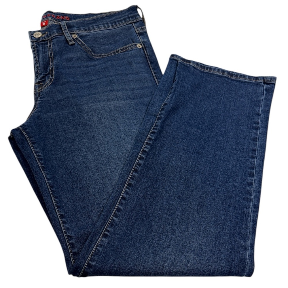 Lucky Brand High Rise wide straight leg Jeans
